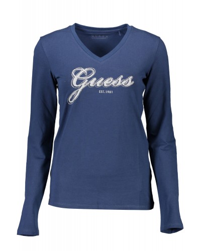 GUESS JEANS T-SHIRT MANICHE LUNGHE Donna