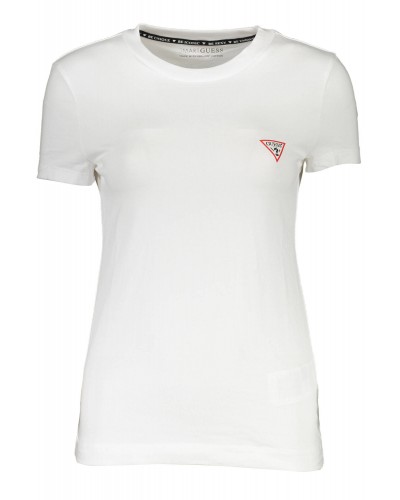 GUESS JEANS T-SHIRT MANICHE CORTE Donna