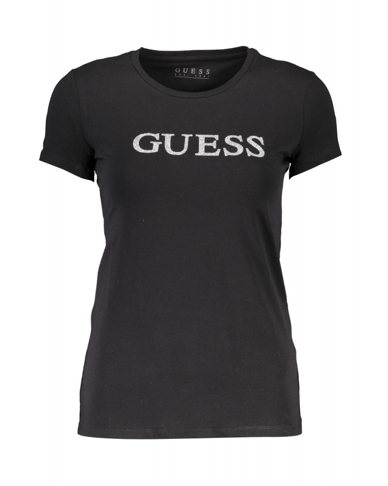 GUESS JEANS T-SHIRT MANICHE CORTE Donna
