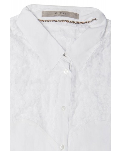 GUESS JEANS CAMICIA MANICHE LUNGHE Donna