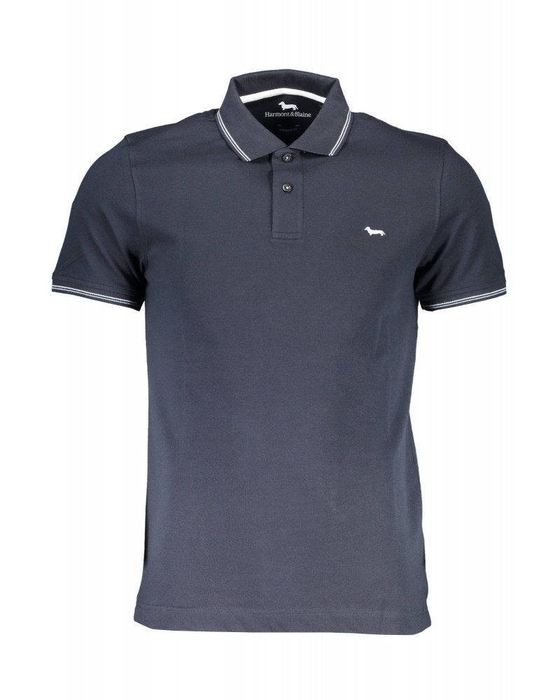 HARMONT & BLAINE POLO MANICHE CORTE Uomo
