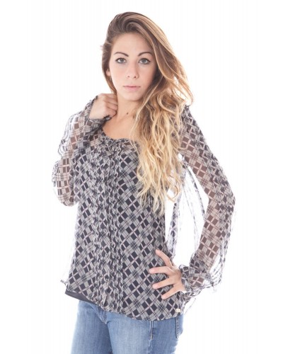 JOHN GALLIANO CAMICIA MANICHE LUNGHE Donna