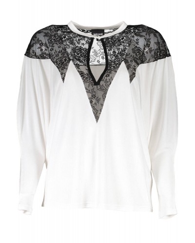 JUST CAVALLI T-SHIRT MANICHE LUNGHE Donna
