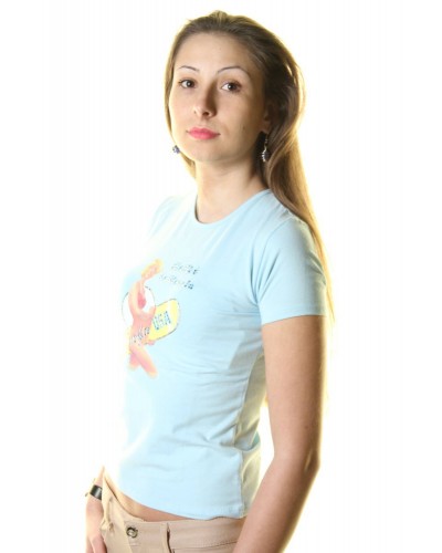 JUST FOR YOU T-SHIRT MANICHE CORTE Donna