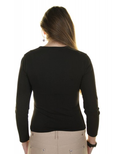JUST FOR YOU T-SHIRT MANICHE LUNGHE Donna