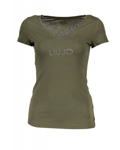 LIU JO T-SHIRT MANICHE CORTE Donna