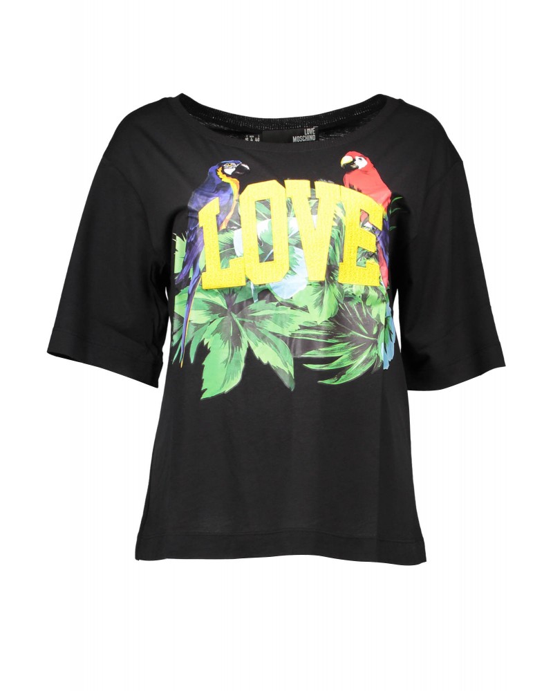 LOVE MOSCHINO T-SHIRT MANICHE CORTE Donna