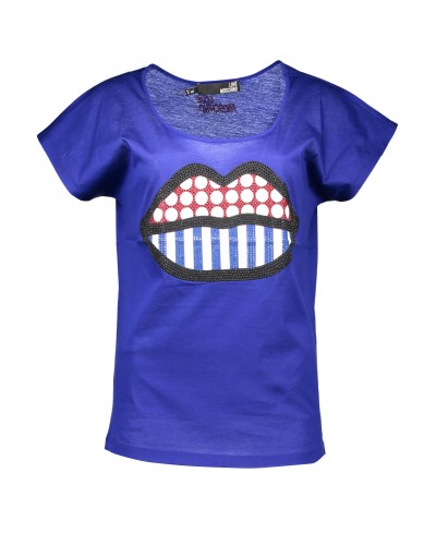 LOVE MOSCHINO T-SHIRT MANICHE CORTE Donna
