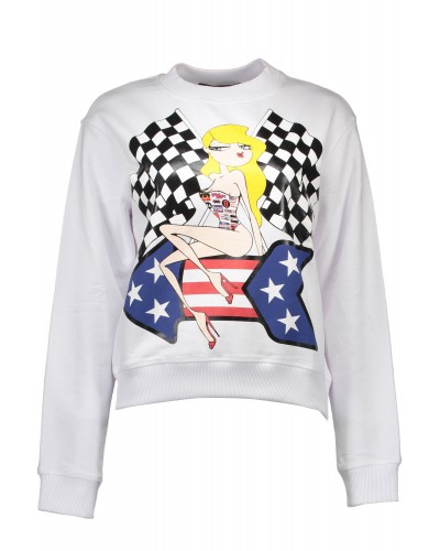 LOVE MOSCHINO FELPA SENZA ZIP Donna