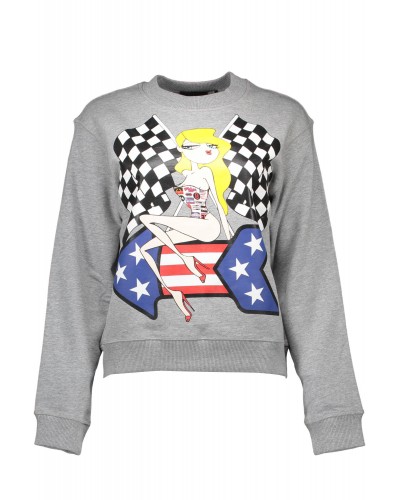 LOVE MOSCHINO FELPA SENZA ZIP Donna