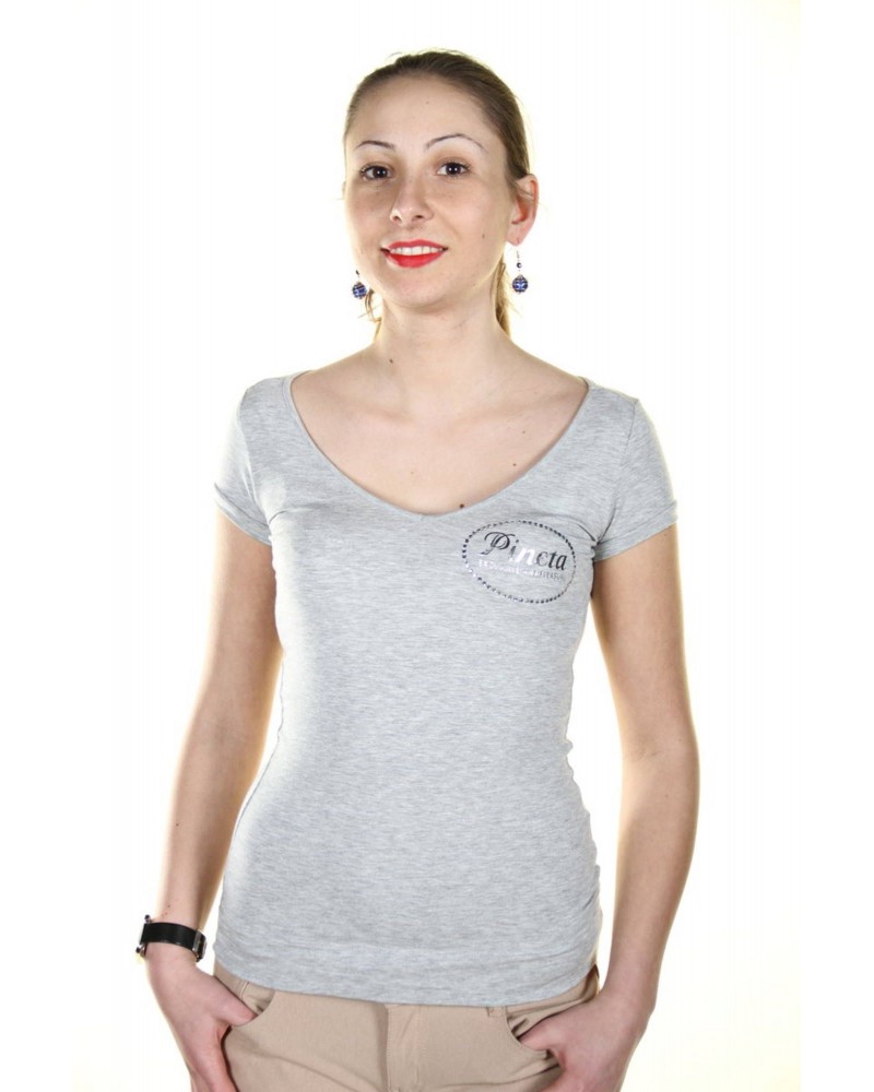 PINETA T-SHIRT MANICHE CORTE Donna