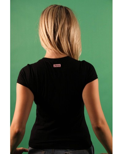 PLAY BOY T-SHIRT MANICHE CORTE Donna