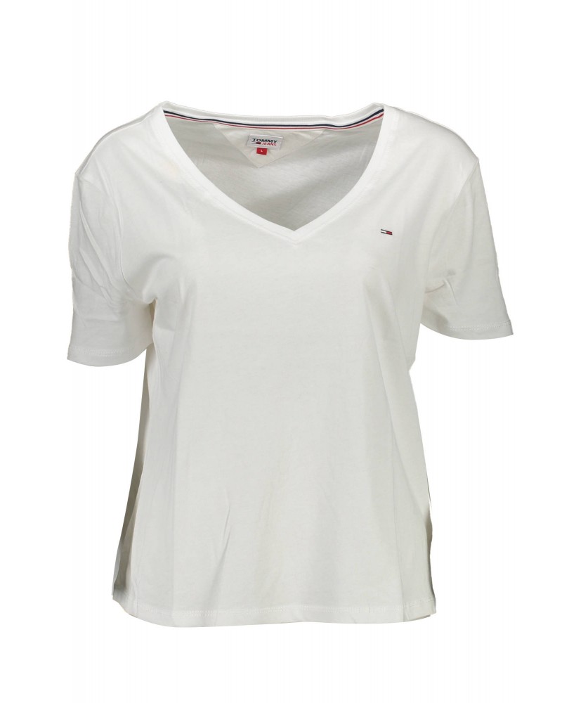TOMMY HILFIGER T-SHIRT MANICHE CORTE Donna
