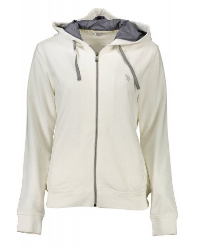 U.S. POLO FELPA CON ZIP Donna
