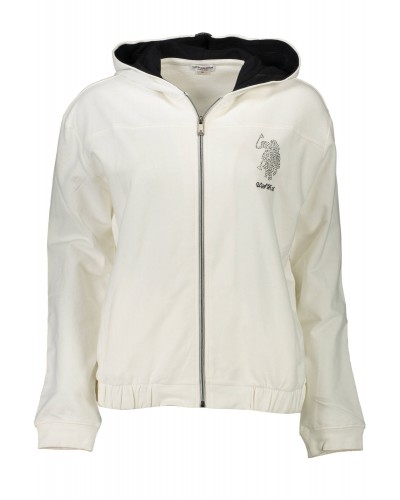 U.S. POLO FELPA CON ZIP Donna