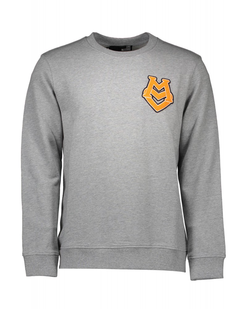 LOVE MOSCHINO FELPA SENZA ZIP Uomo
