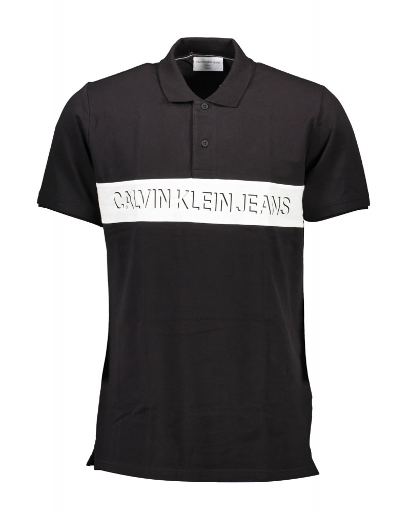 CALVIN KLEIN POLO MANICHE CORTE Uomo