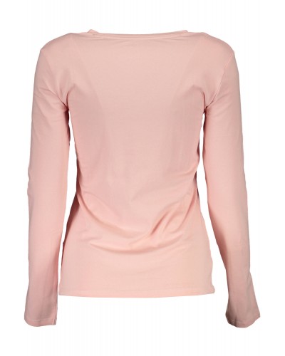 GUESS JEANS T-SHIRT MANICHE LUNGHE Donna