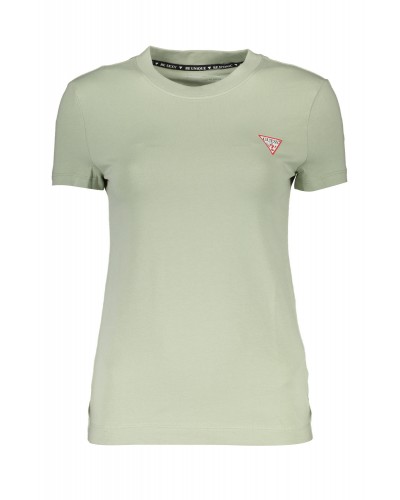 GUESS JEANS T-SHIRT MANICHE CORTE Donna