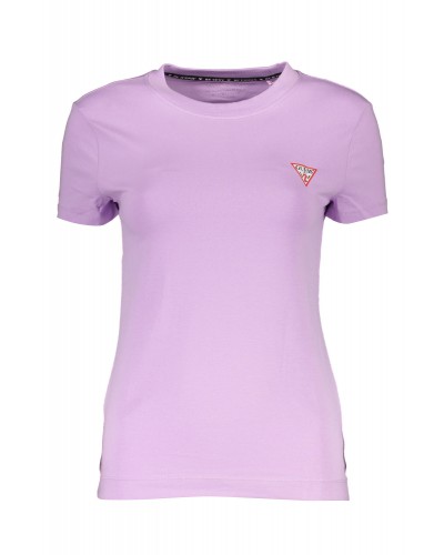 GUESS JEANS T-SHIRT MANICHE CORTE Donna