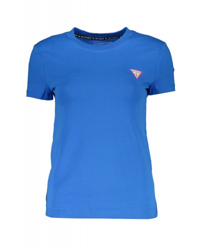 GUESS JEANS T-SHIRT MANICHE CORTE Donna