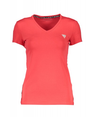 GUESS JEANS T-SHIRT MANICHE CORTE Donna