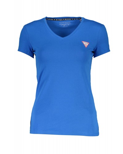 GUESS JEANS T-SHIRT MANICHE CORTE Donna