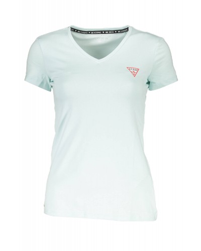 GUESS JEANS T-SHIRT MANICHE CORTE Donna