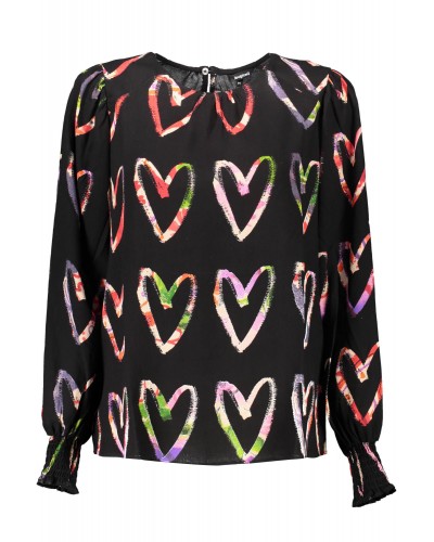 DESIGUAL T-SHIRT MANICHE LUNGHE Donna