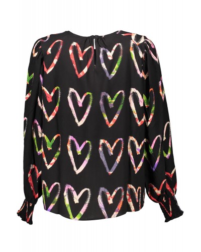 DESIGUAL T-SHIRT MANICHE LUNGHE Donna