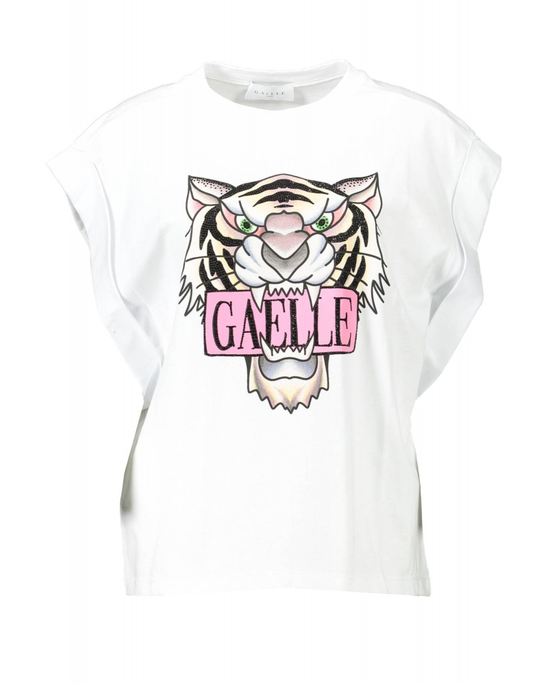 GAELLE PARIS T-SHIRT MANICHE CORTE Donna