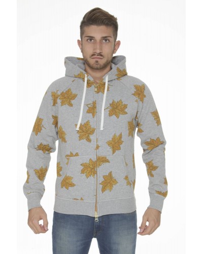 GANT FELPA CON ZIP Uomo