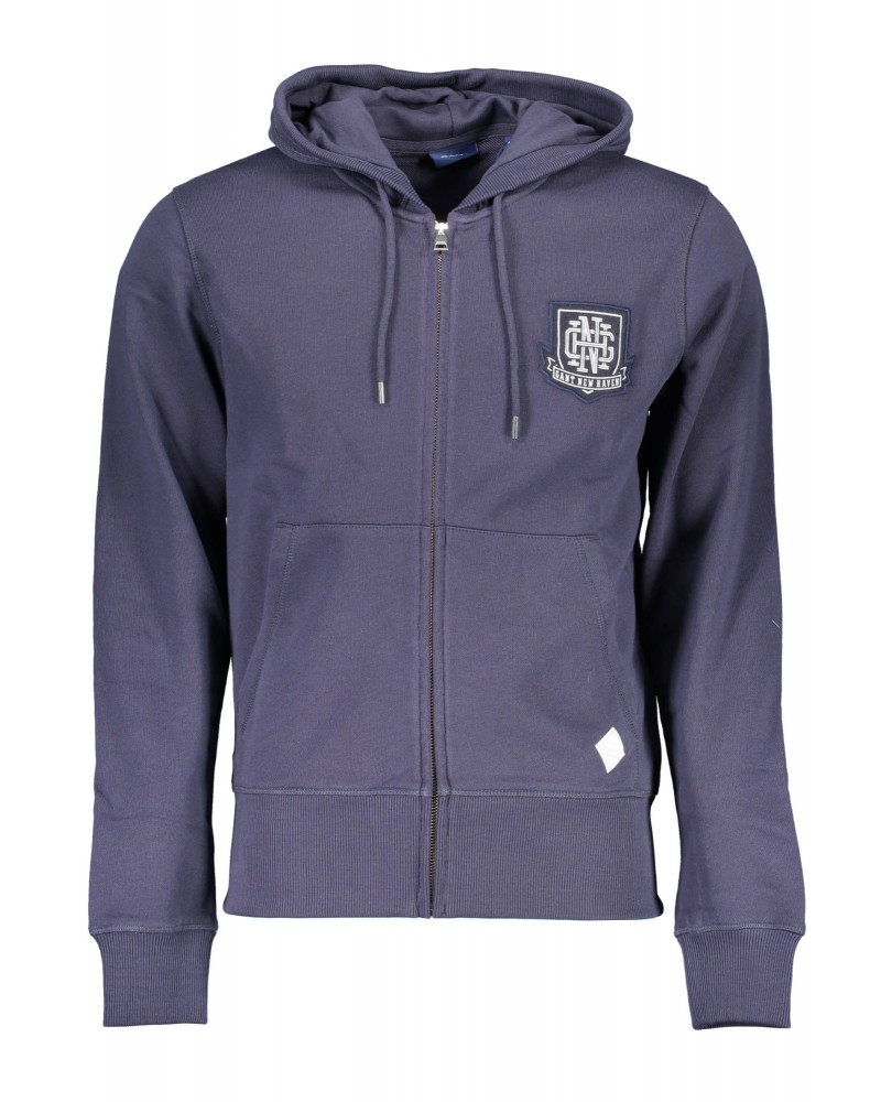 GANT FELPA CON ZIP Uomo