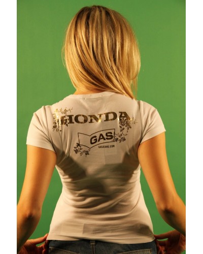 GAS T-SHIRT MANICHE CORTE Donna