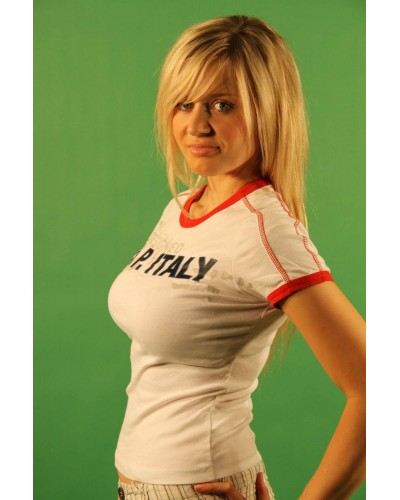 GAS T-SHIRT MANICHE CORTE Donna