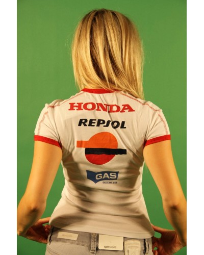 GAS T-SHIRT MANICHE CORTE Donna