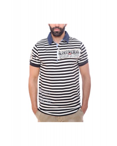 GEOGRAPHICAL NORWAY POLO MANICHE CORTE Uomo