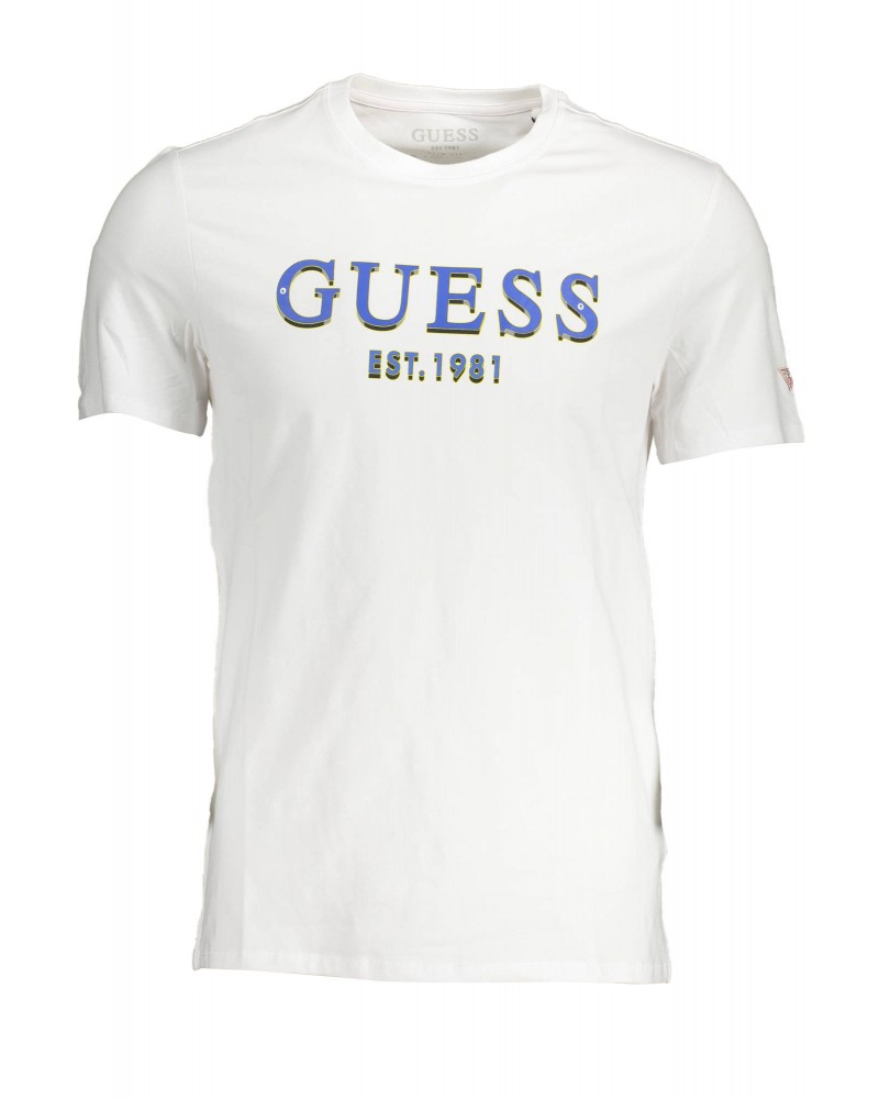 GUESS JEANS T-SHIRT MANICHE CORTE Uomo
