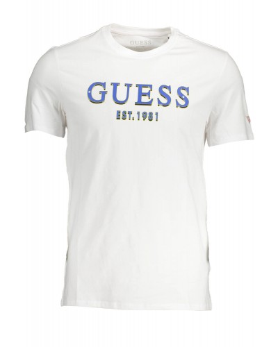 GUESS JEANS T-SHIRT MANICHE CORTE Uomo