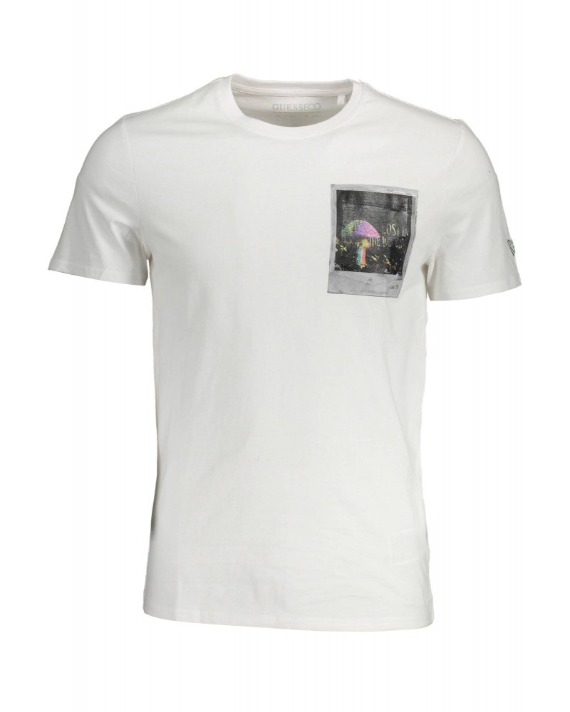 GUESS JEANS T-SHIRT MANICHE CORTE Uomo