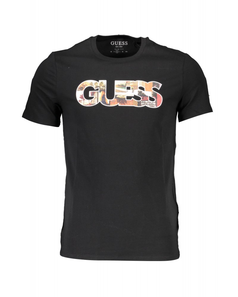 GUESS JEANS T-SHIRT MANICHE CORTE Uomo