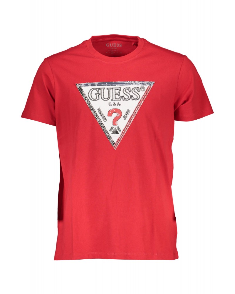 GUESS JEANS T-SHIRT MANICHE CORTE Uomo