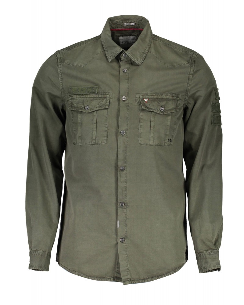 GUESS JEANS CAMICIA MANICHE LUNGHE Uomo