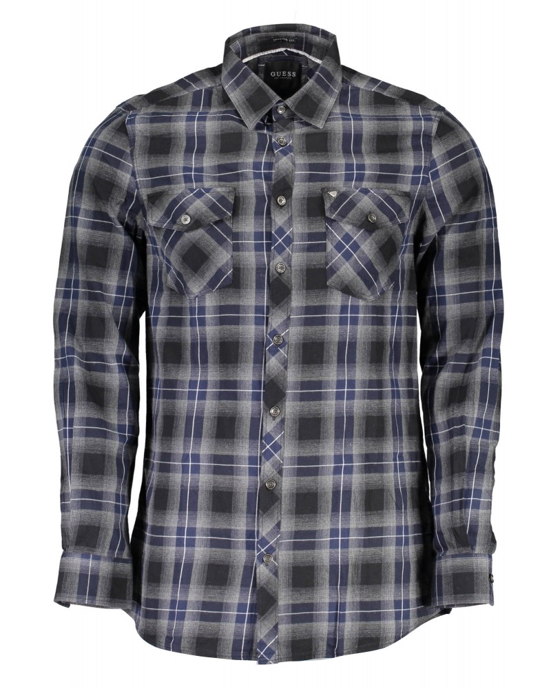 GUESS JEANS CAMICIA MANICHE LUNGHE Uomo