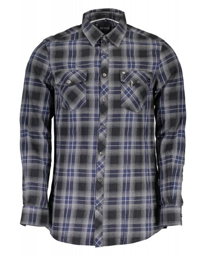 GUESS JEANS CAMICIA MANICHE LUNGHE Uomo
