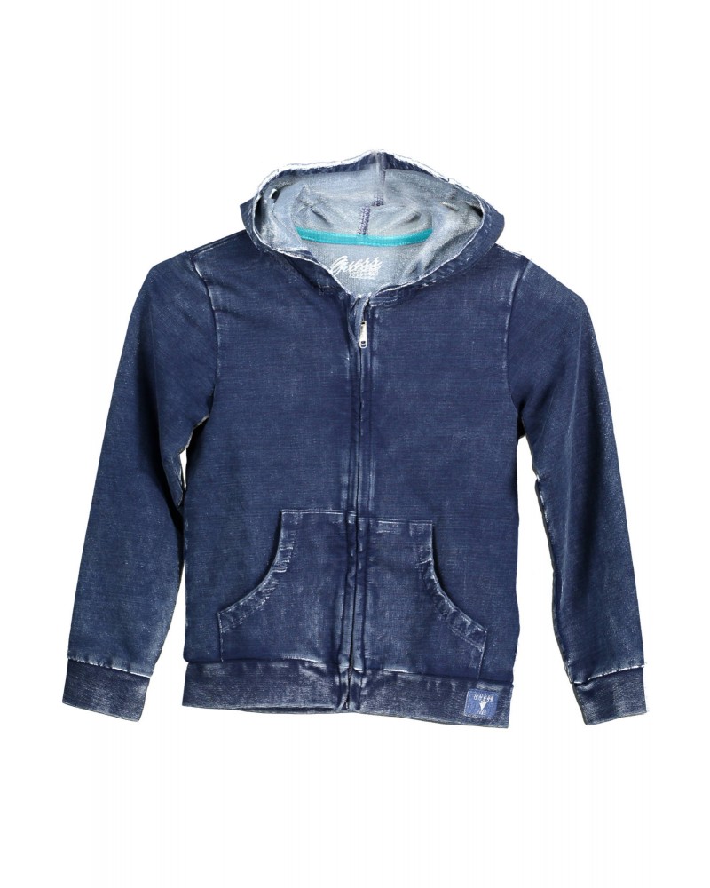 GUESS JEANS FELPA CON ZIP Bambino