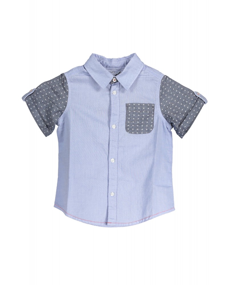 GUESS JEANS CAMICIA MANICHE CORTE Bambino