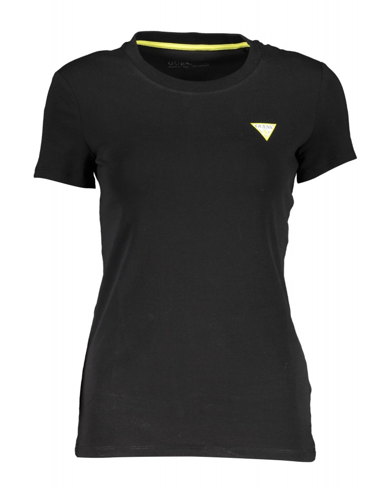 GUESS JEANS T-SHIRT MANICHE CORTE Donna