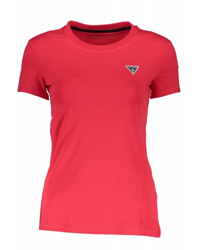 GUESS JEANS T-SHIRT MANICHE CORTE Donna