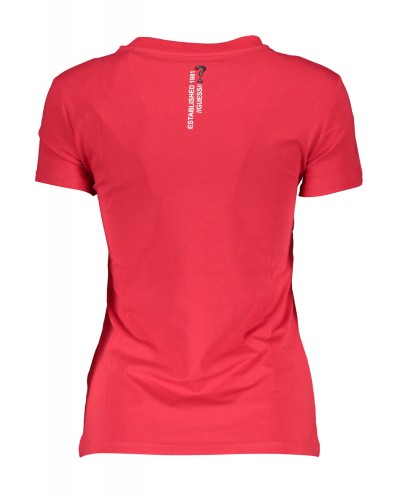 GUESS JEANS T-SHIRT MANICHE CORTE Donna